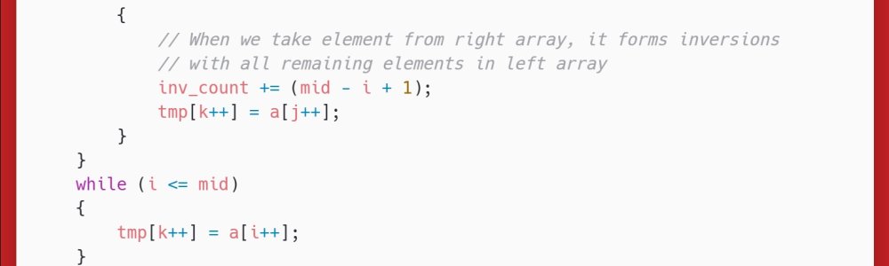 洛谷:P1908:逆序对 洛谷:P1908:逆序对