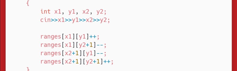洛谷:P3397:地毯 洛谷:P3397:地毯
